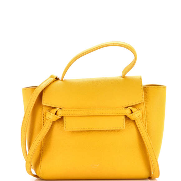 Celine Handbags - Celine Belt Bag Textured Leather Nano #239055C19B